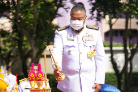 กระทรวง อว. จัดพิธีถวายราชสักการะพระบรมราชานุสาวรีย์ รัชกาลท ... Image 14